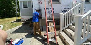 how far should a pool be from power lines