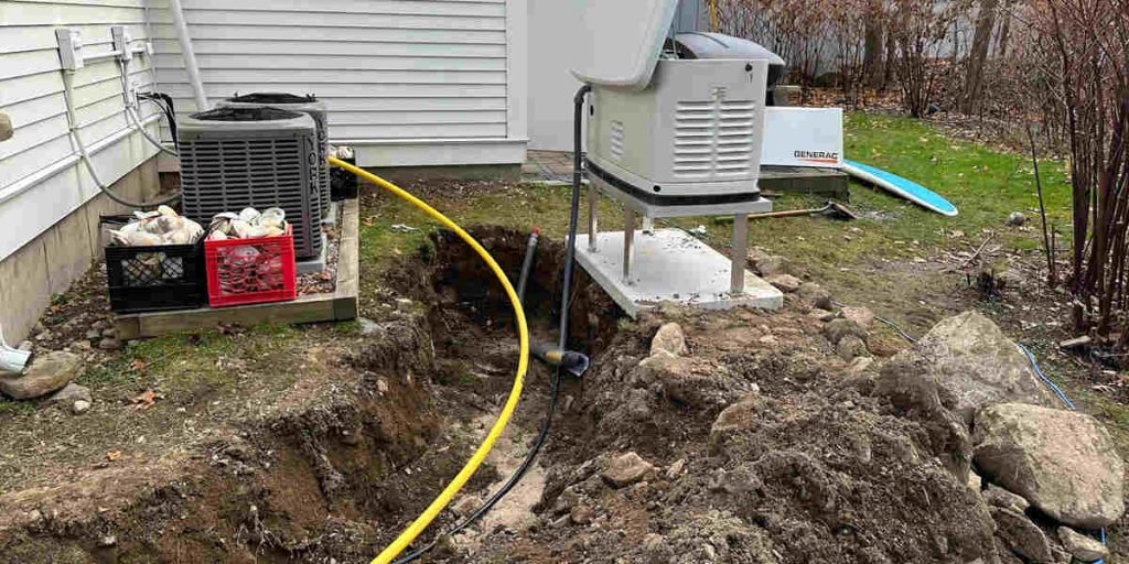 how deep to bury electrical wire