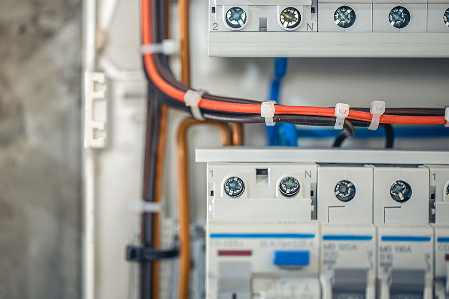 Electrical wiring and circuit breakers